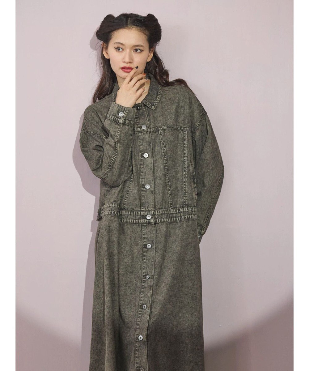 Green Parks ■ＥＳＣＡＲ　デニムジャケットワンピース 