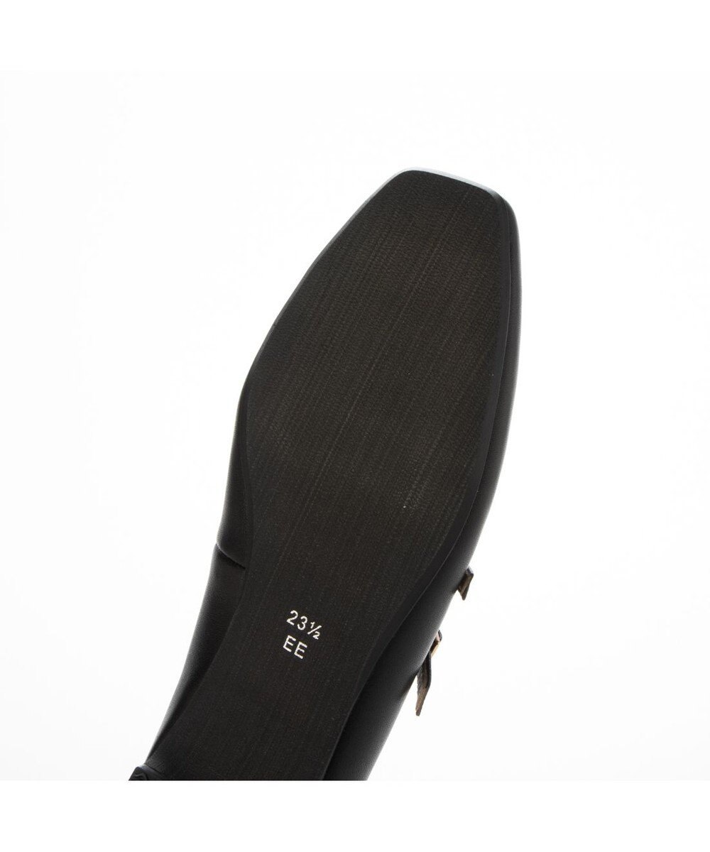 ing <ing>ダブルストラップフラットシューズ 