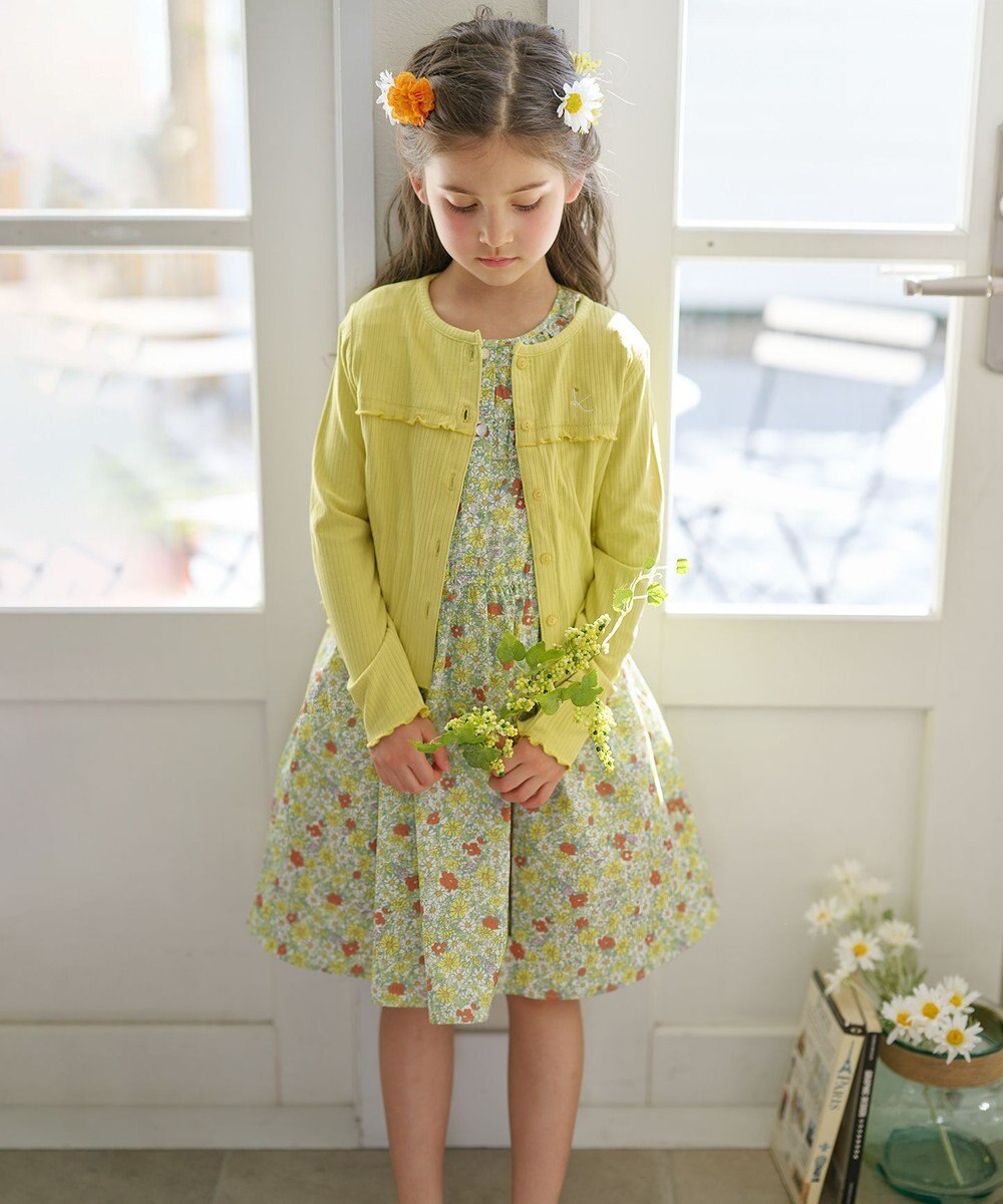 組曲 KIDS 【150-160cm】リブ・カットソーハオリ 