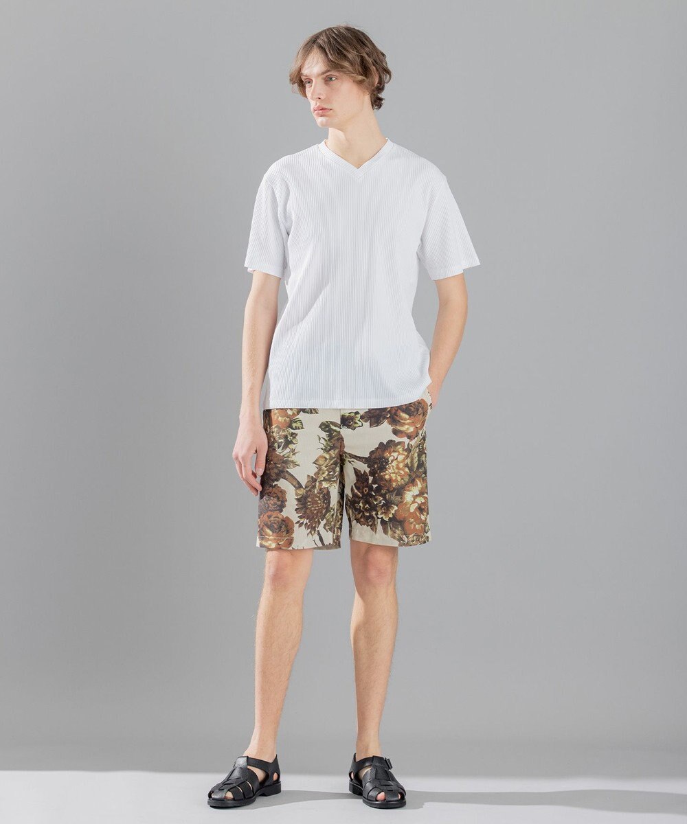 JOSEPH HOMME クールドッツストレッチ花柄 / BERMUDA 
