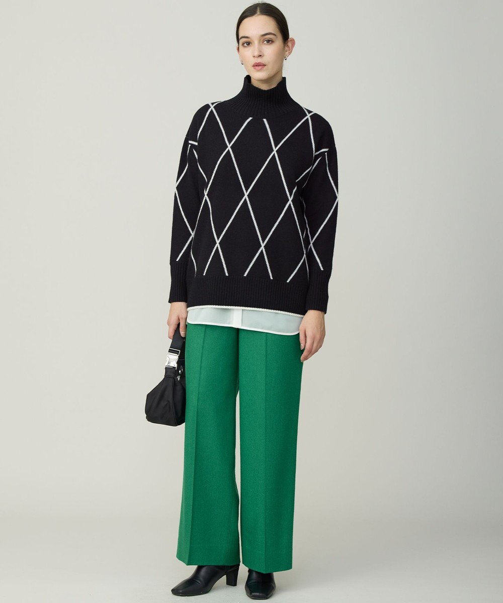 ICB L サテンラッセルコンビ カットソー 