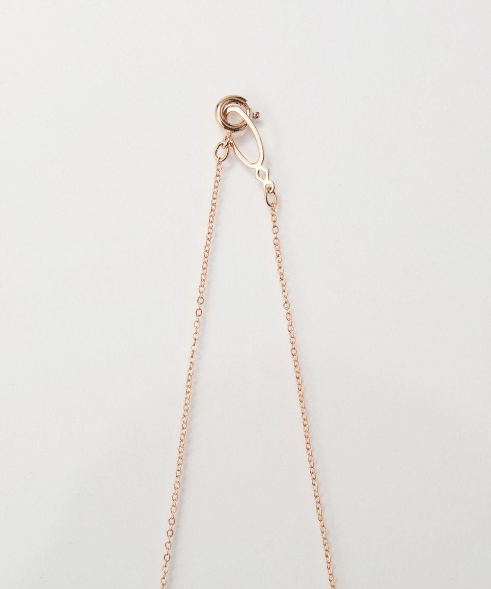 Phoebe 【金属アレルギー対応】スリービジューミニハートネックレス 