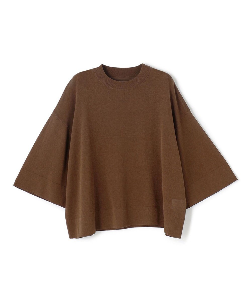 UNFILO L フロスティコットン クロップド プルオーバー 