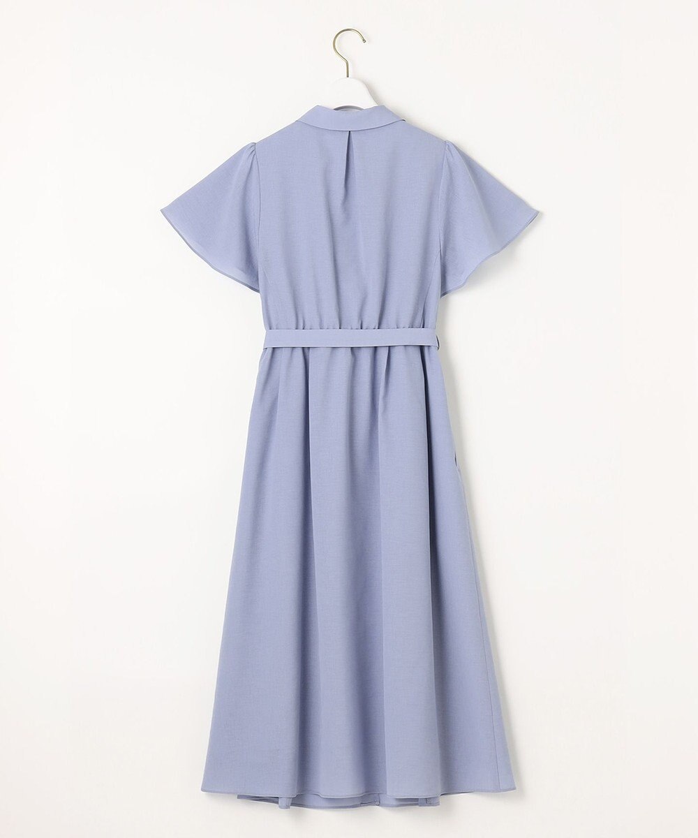 ANY SIS 【洗える】ビューティフレア シャツワンピース 