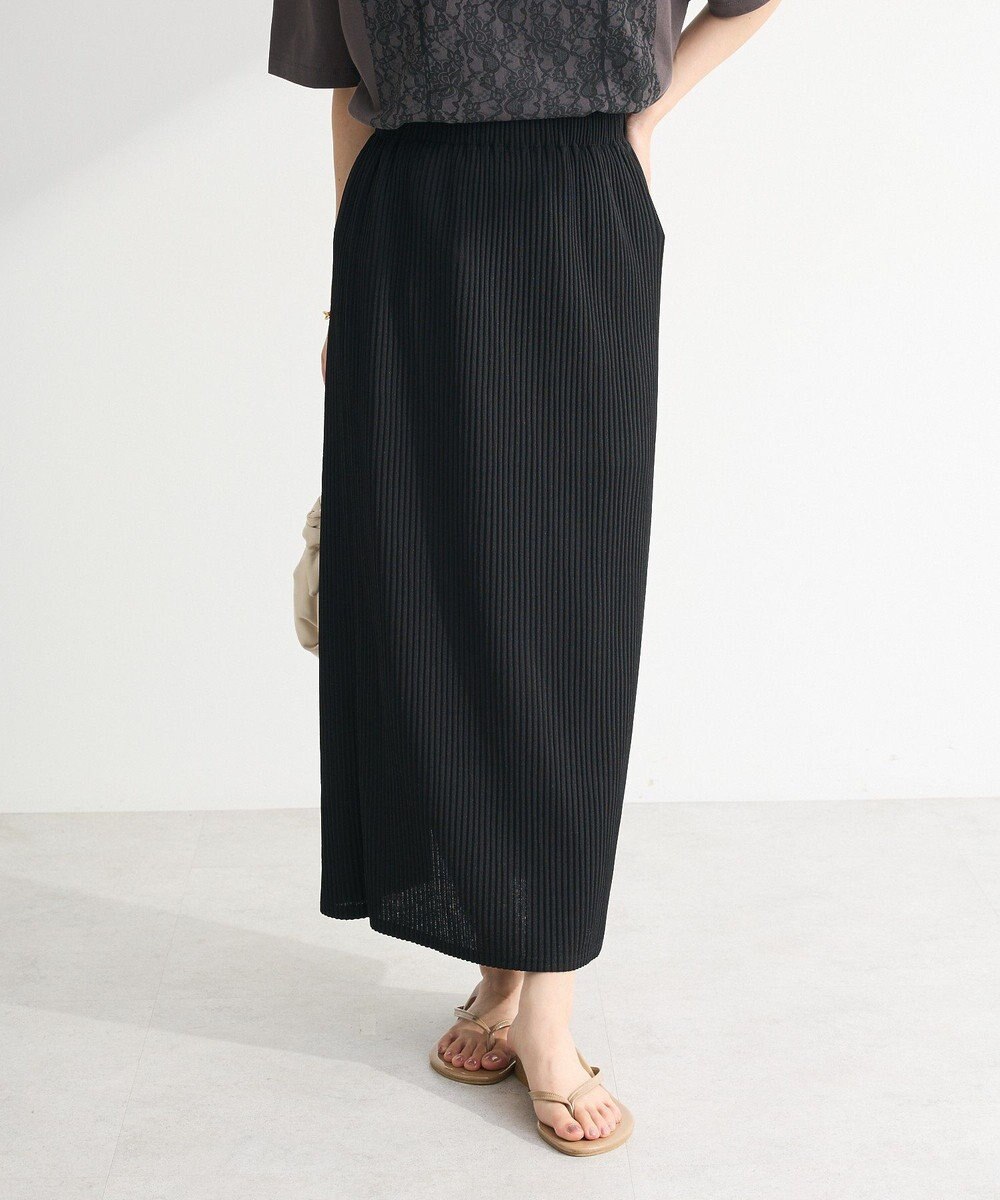 Green Parks 楽ちん涼やかドライタッチイージースカート 