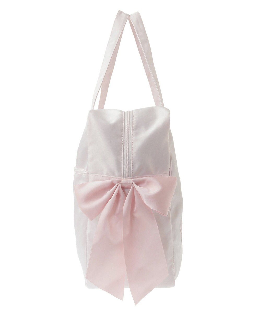 Maison de FLEUR サテンキャリーオンバッグ 