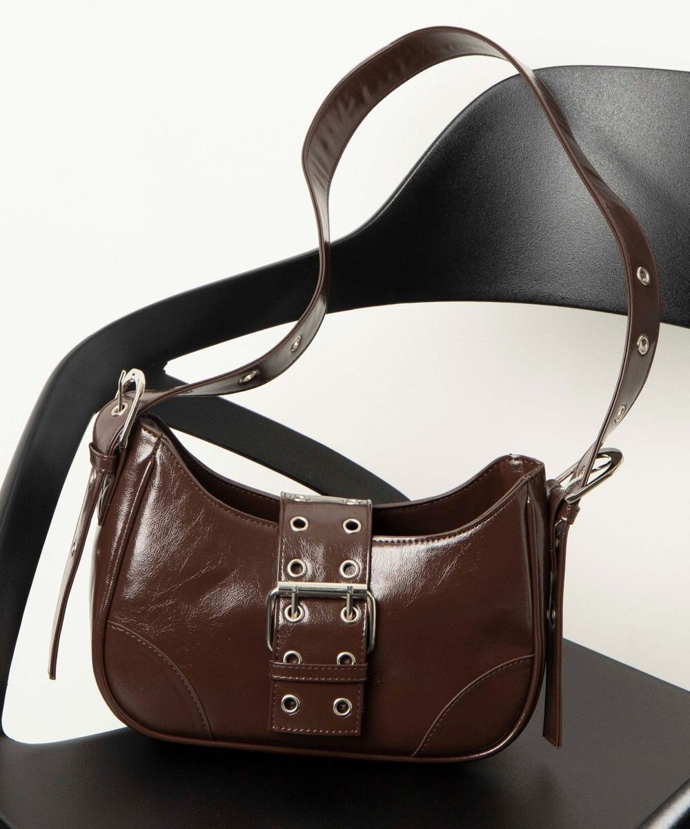 WEGO マルチWAYハーフムーンベルトバッグ 