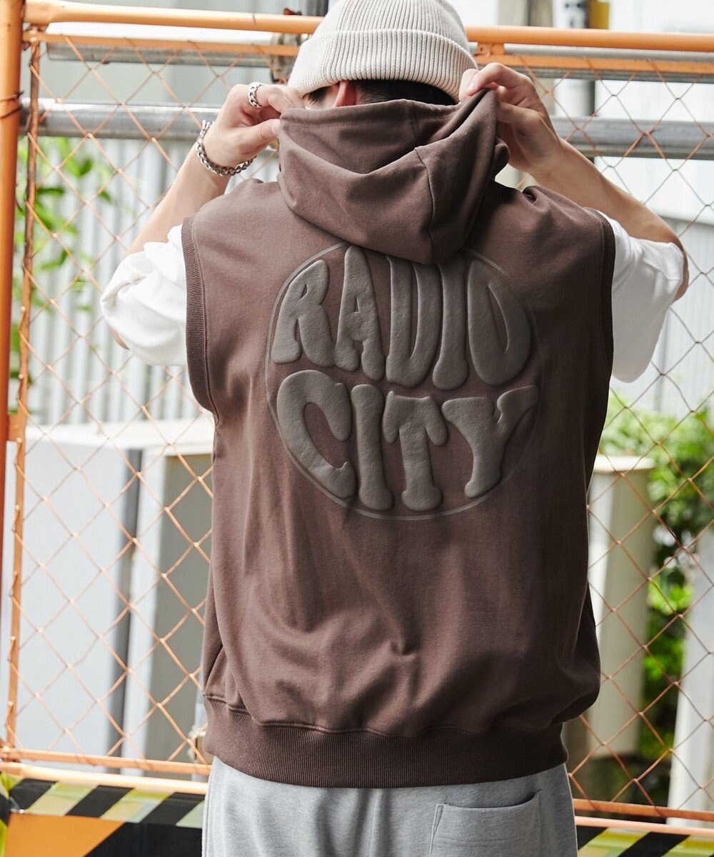 WEGO 【ユニセックス着用ITEM/MLサイズ展開】ノースリジップパーカー 