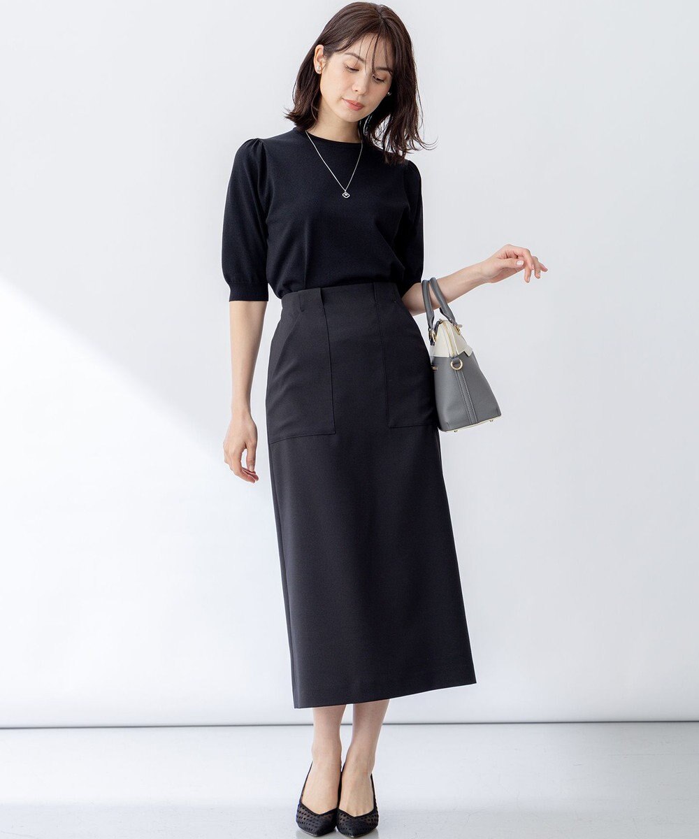 組曲 フラワーメタル ニットTシャツ 