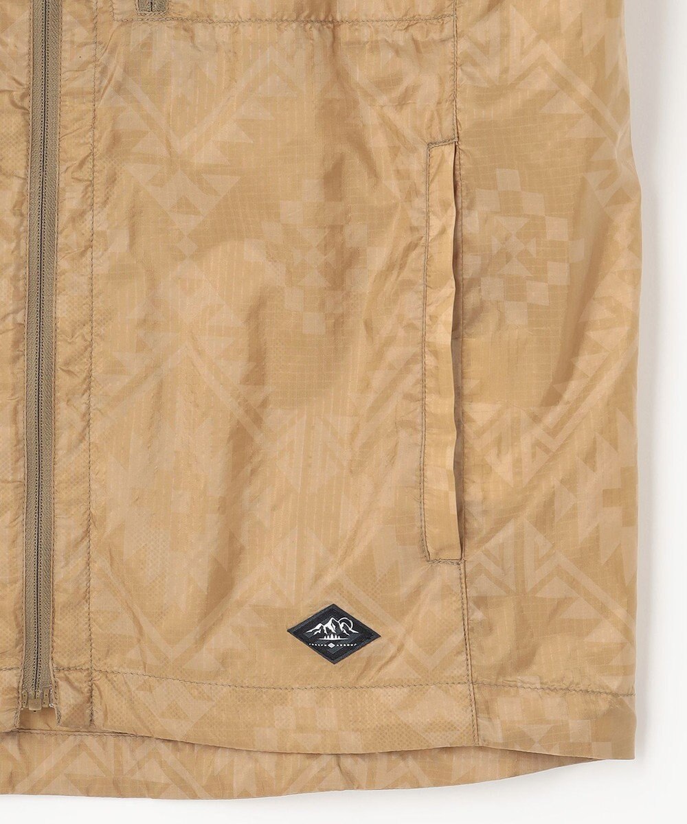 JOSEPH ABBOUD MOUNTAIN 【UNISEX】ポケッタブル ネイティブモチーベスト 