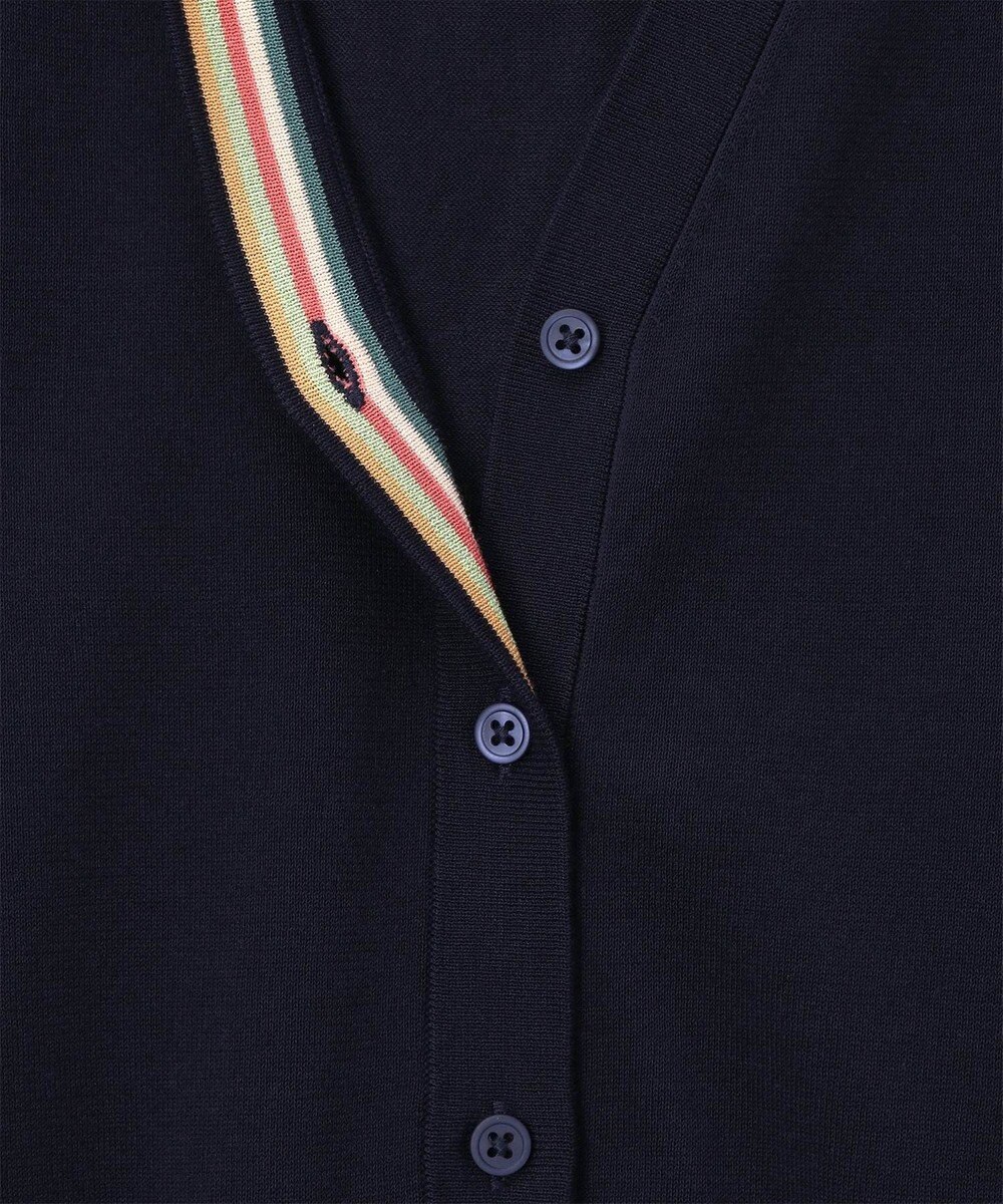 Paul Smith デザイン ステッチ Vネック カーディガン 