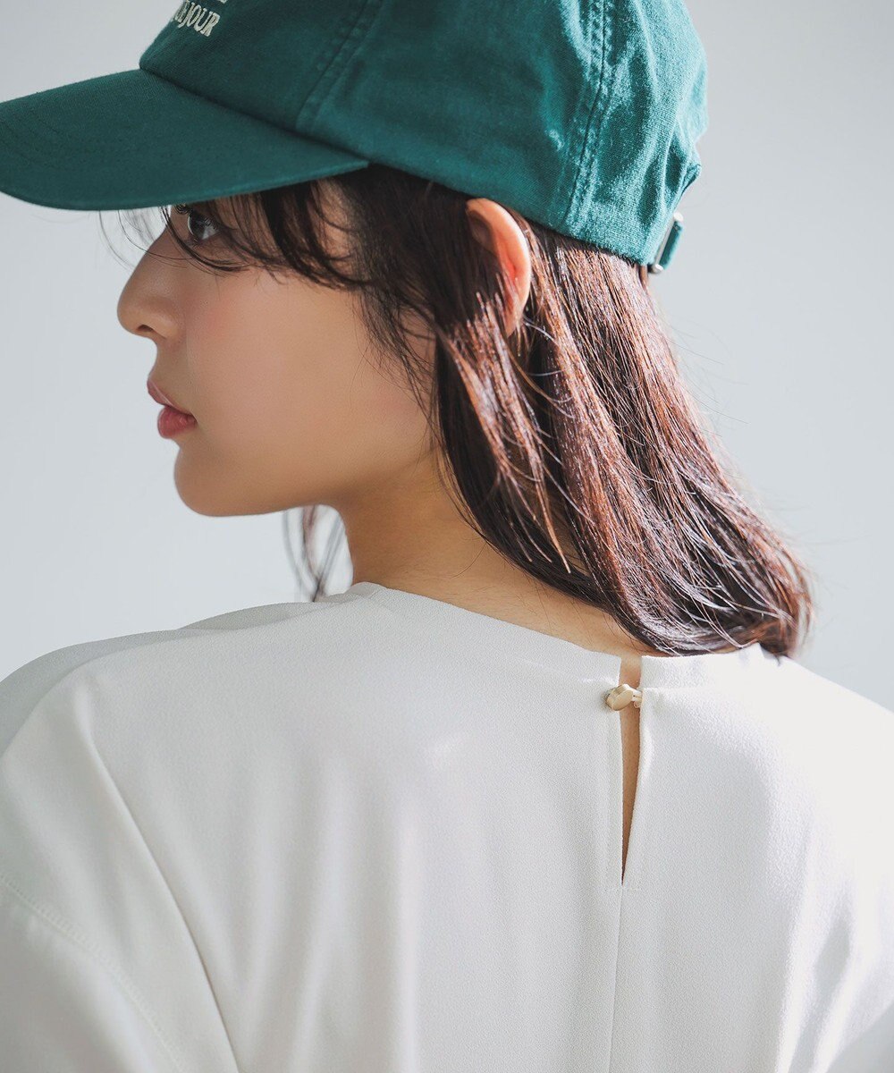 UNFILO ジョーゼット ラウンドテール プルオーバー 