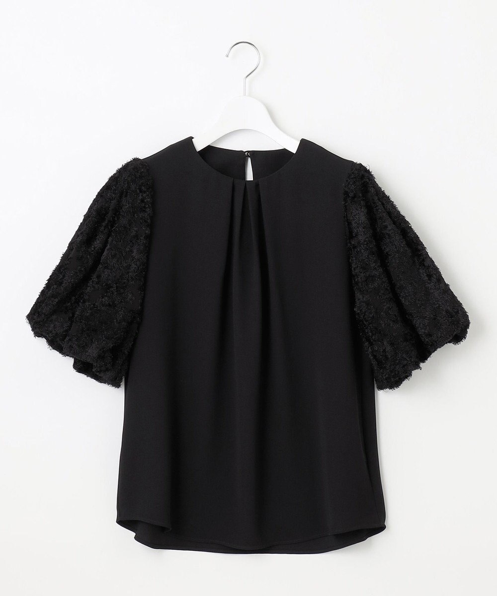 自由区 【洗える・XSサイズあり】ファニースリーブ ブラウス 