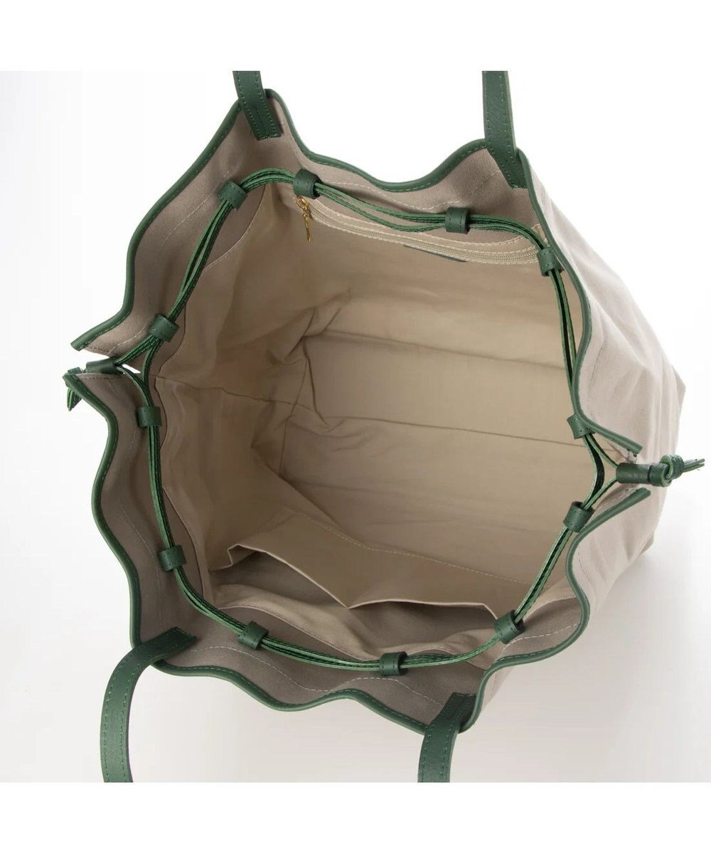 UNBILLION preche パラフィン防水キャンバスドロストトートバッグ 