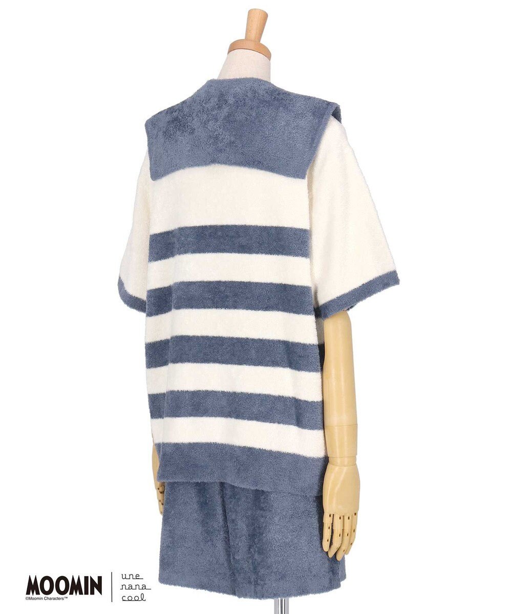 une nana cool 【ムーミン】MOOMIN × une nana ccol　プルオーバー&ハーフパンツセット 