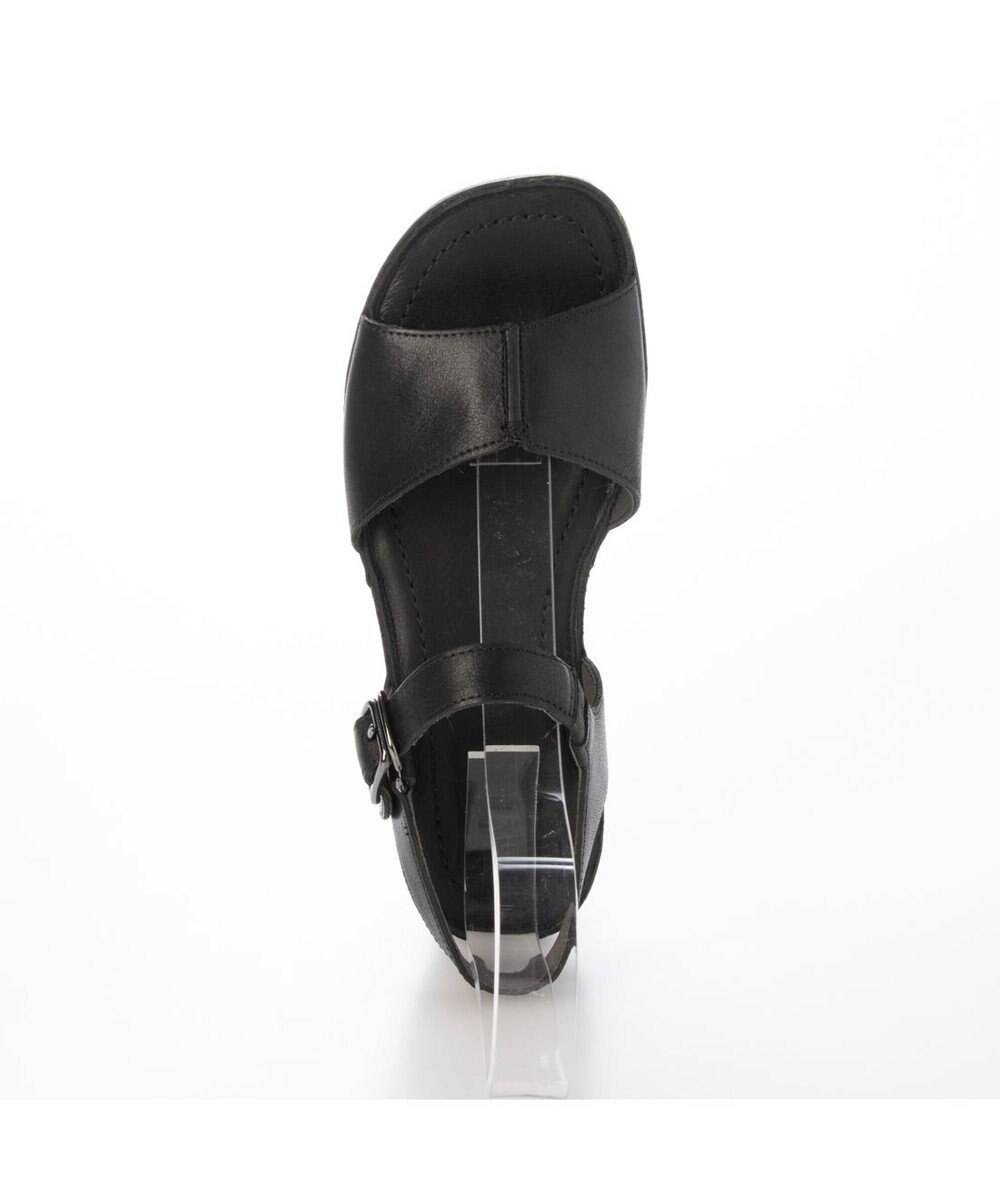 ing <ing>【WEB限定】ウエッジヒールレザーサンダル 