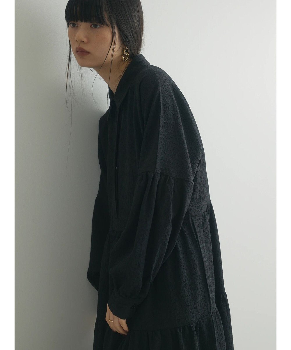 Green Parks armonia. ジャガードシャツワンピース 