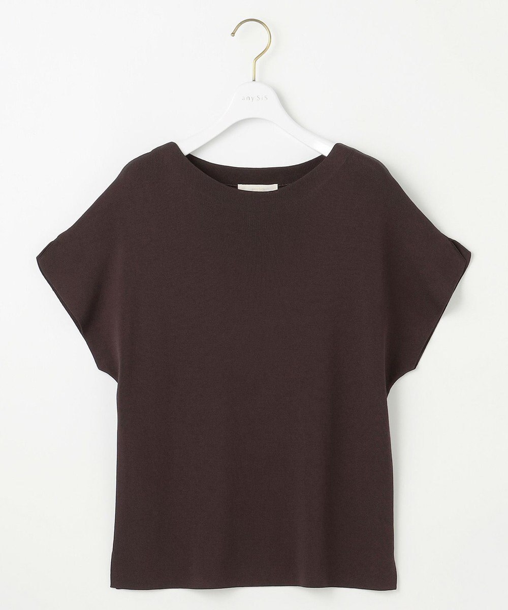 ANY SIS 【接触冷感・UVカット・洗える】ビューティクール フレンチ ニットＴ 