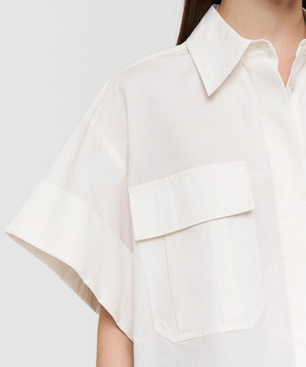 JOSEPH ポプリンコットン　ショートスリーブシャツ 