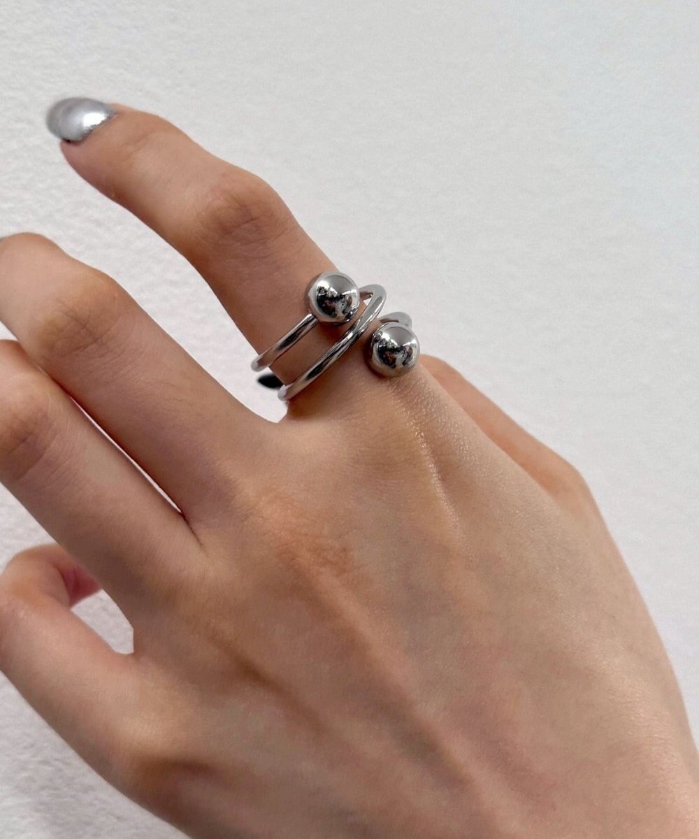 WEGO Lデザインステンレスリング 