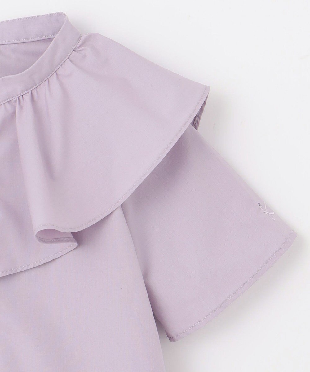 組曲 KIDS 【110-140㎝】パピヨンラッフル ブラウス 