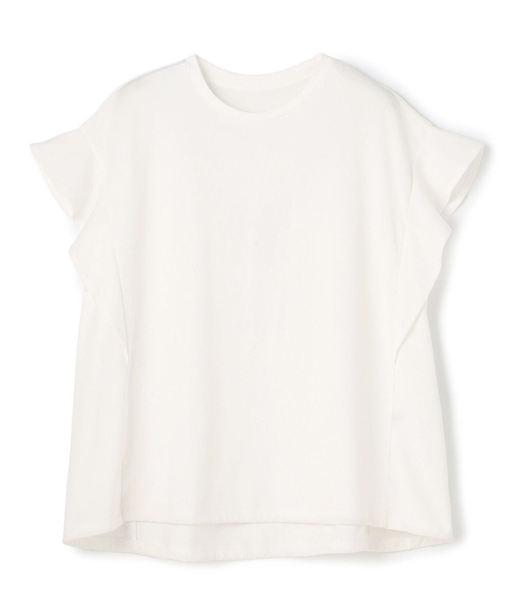 UNFILO プレーティング フレアスリーブ Tシャツ 