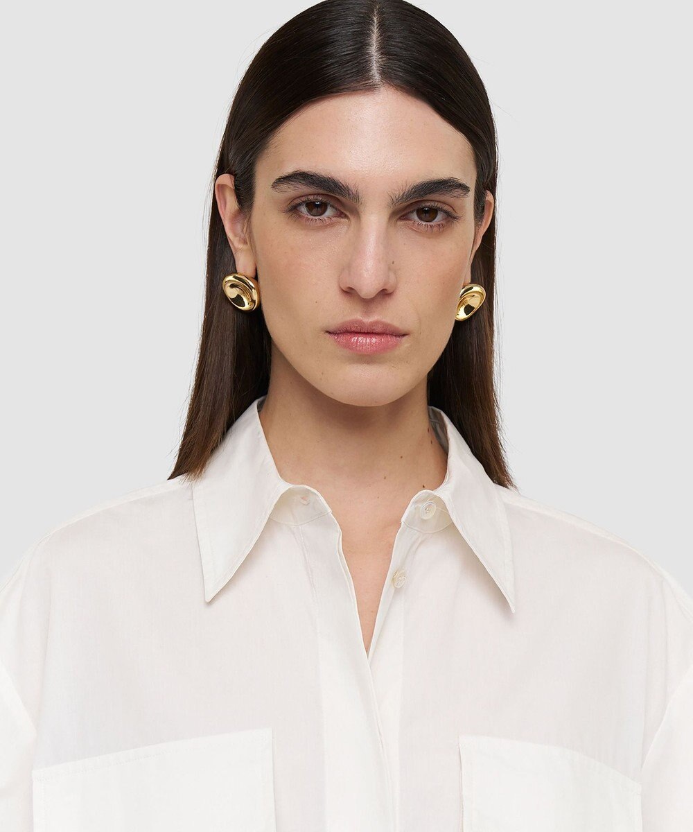 JOSEPH ポプリンコットン　ショートスリーブシャツ 