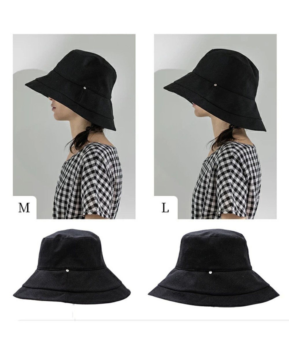 MOONBAT 【遮光】ワイヤー入りラフィネハット(つば広タイプ) 速乾／接触冷感／一級遮光／UVカット／軽量／手洗い可能／サイズ調整可能 