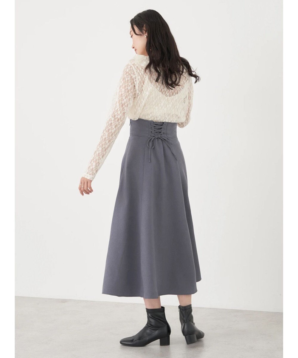 earth music&ecology ポコポコレースブラウス 