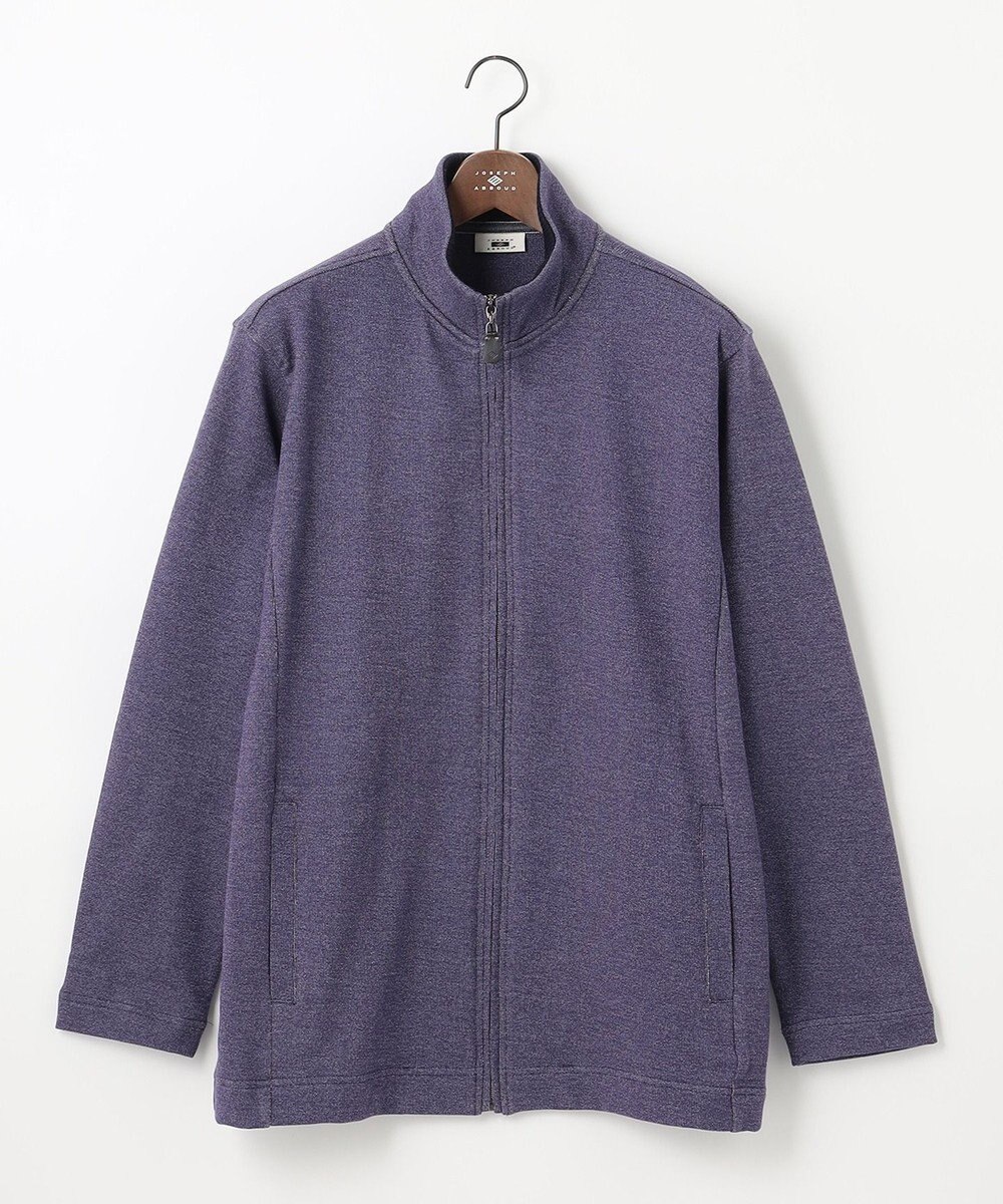 JOSEPH ABBOUD 【キングサイズ・オーガニックコットン使用】フルZIPカラー ブルゾン 
