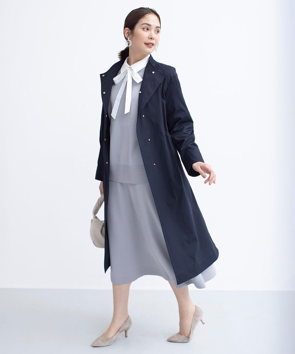 組曲 【WEB限定カラーあり】MINA バックリボンニットプルオーバー 