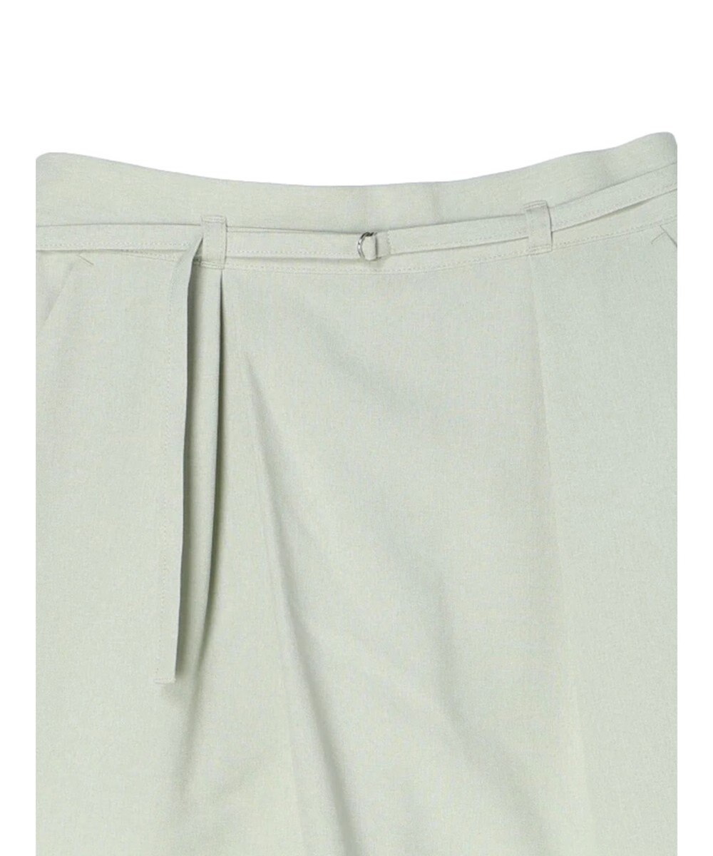 Green Parks 接触冷感　ベルト付ガウチョパンツ 