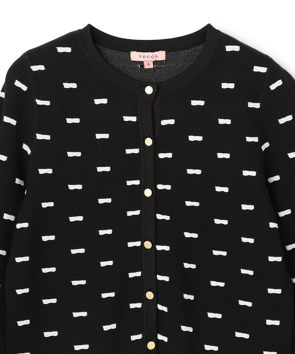 TOCCA RIBBON BLOOM カーディガン 