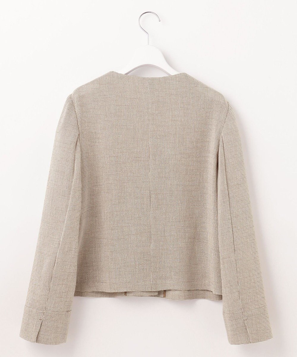 自由区 【洗える】ライトカラミノーカラー ジャケット 