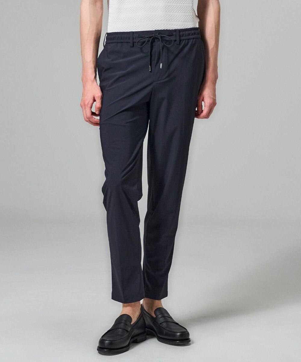 JOSEPH HOMME 【新素材】トリコスムースストレッチ 　ドロスト付テーパードパンツ / PEGG CONVERTIBLE 