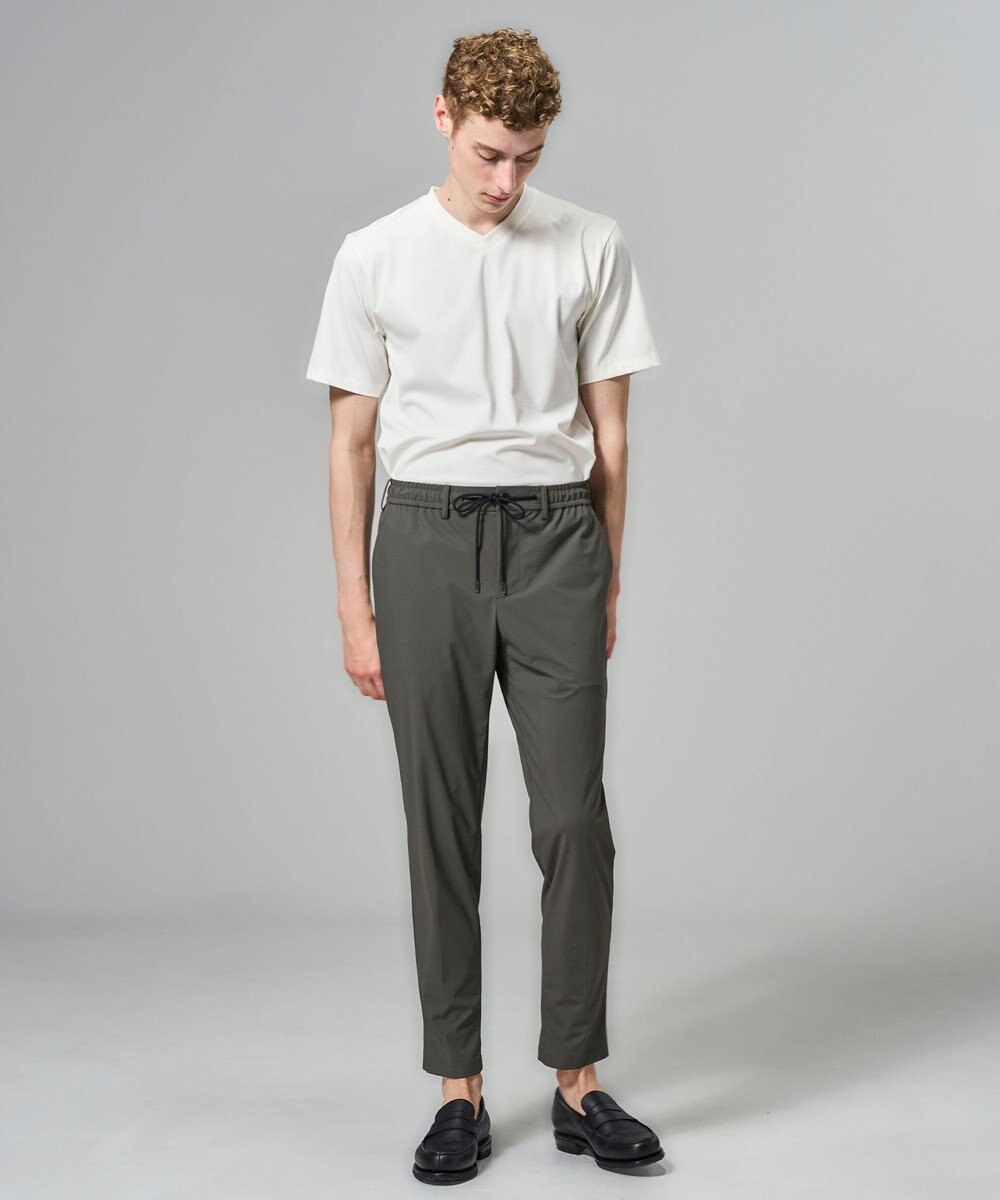 JOSEPH HOMME 【新素材】トリコスムースストレッチ 　ドロスト付テーパードパンツ / PEGG CONVERTIBLE 