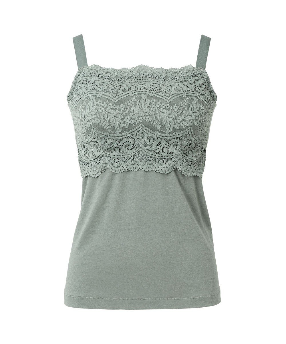 BRADELIS New York 【カヤビューティーラボ / ブラデリス】はくだけ簡単マドレーヌカップ綿混ブラキャミ24 ノンワイヤー 補正 下着 ブラトップ カップ付き 