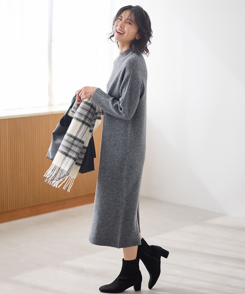 ANY フラッフィーニットワンピース 