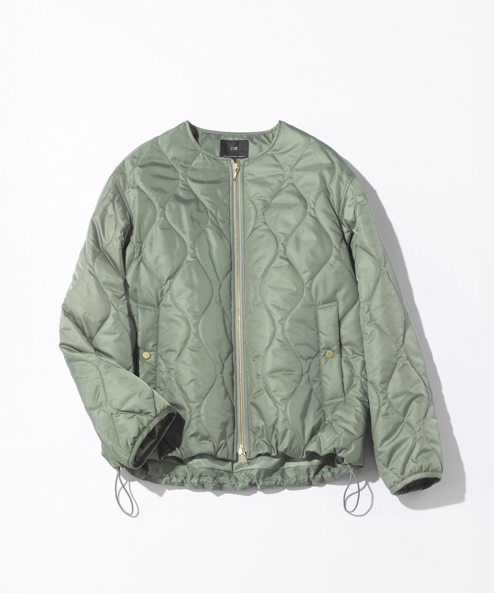23区 中綿パディング コンパクト アウター 