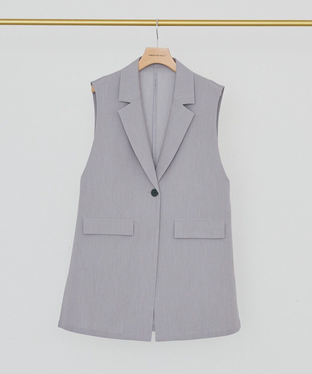 AMERICAN HOLIC 【イージーケア】テーラードジレ 