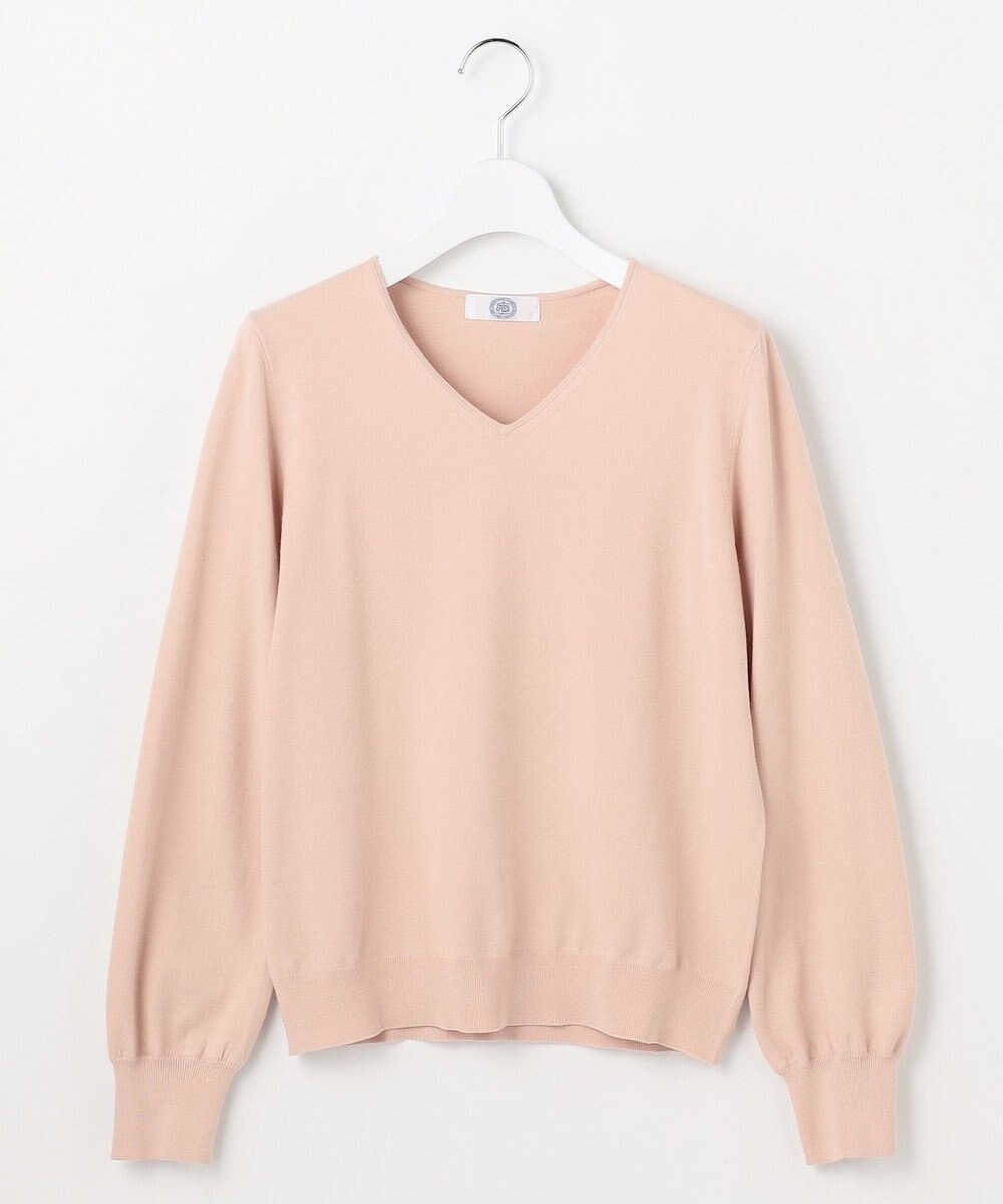 J.PRESS LADIES 【人気のため新色追加】PRINCE Vネック ニット 