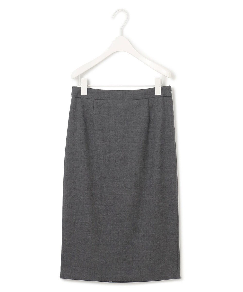 ICB L 【セットアップ対応】ウールストレッチ タイトスカート 