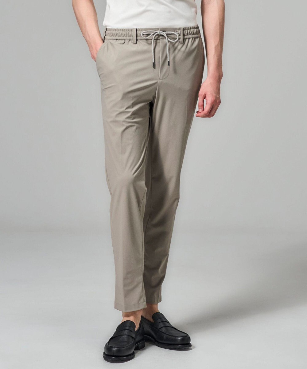 JOSEPH HOMME 【新素材】トリコスムースストレッチ 　ドロスト付テーパードパンツ / PEGG CONVERTIBLE 