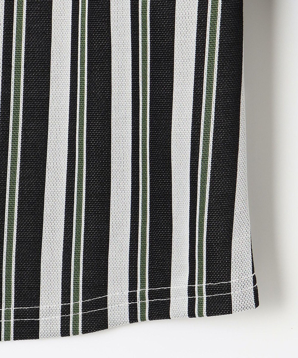 23区GOLF 【WOMEN】【吸汗速乾/ストレッチ】ストライプジャガードシャツ 