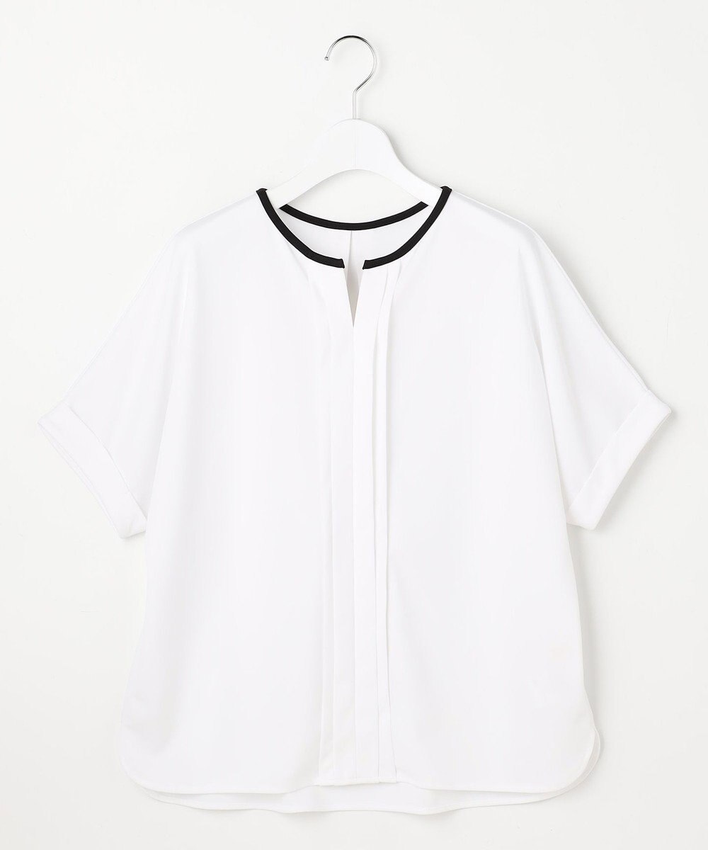 ANY SIS ジョーゼットフロントタック プルオーバー 