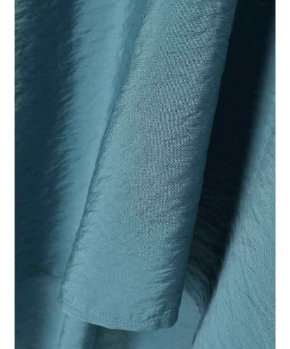 AMERICAN HOLIC 接触冷感スキッパーバックギャザーブラウス 