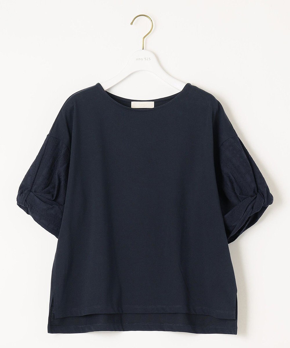 ANY SIS レースコンビ Tシャツ 