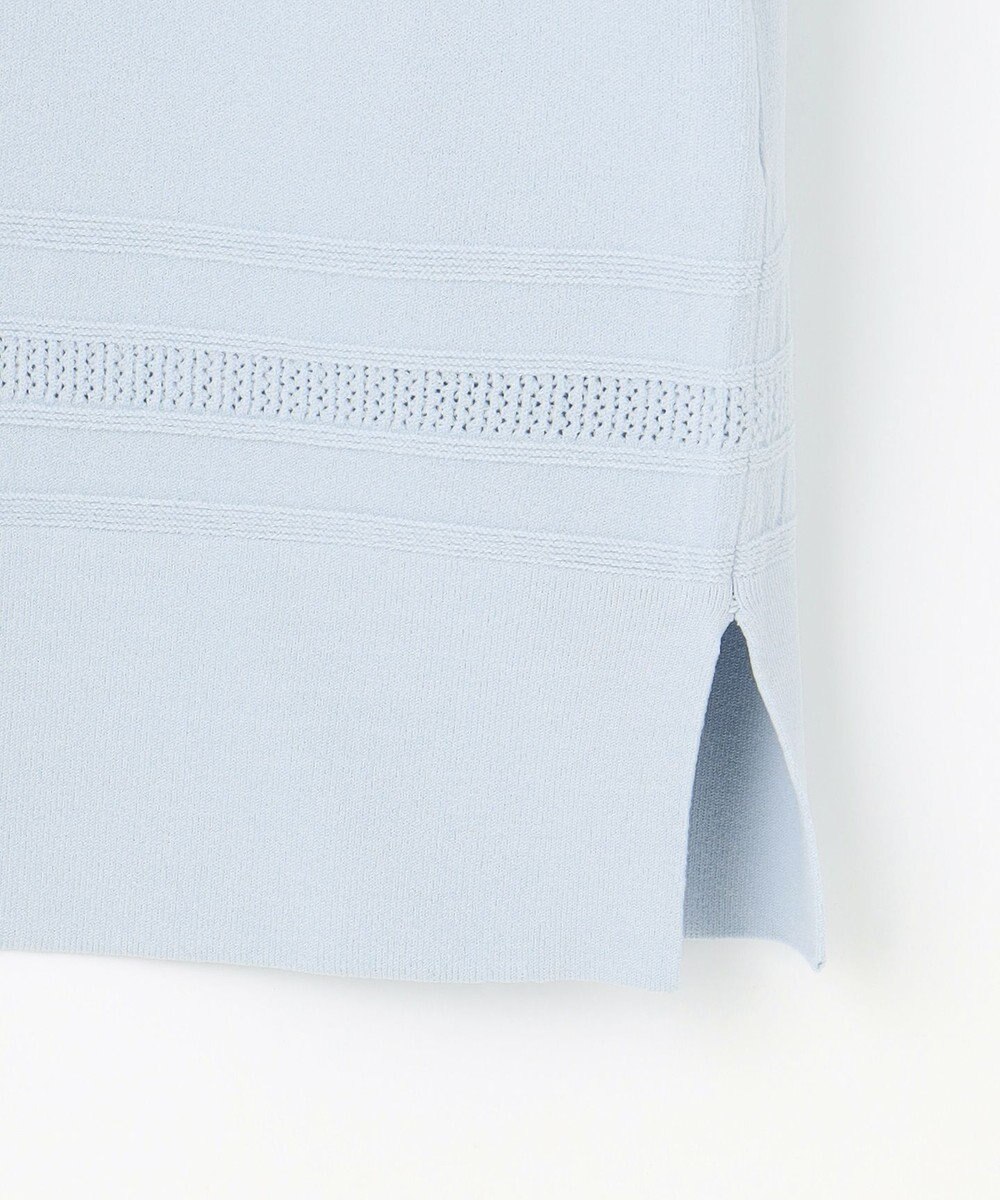 J.PRESS LADIES L 【洗える】RAYON ELITE STRETCH クルーネック ニット 