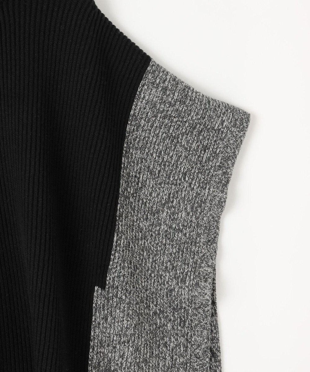 JOSEPH カーディステッチアニメーション　ハイネックポンチョ 