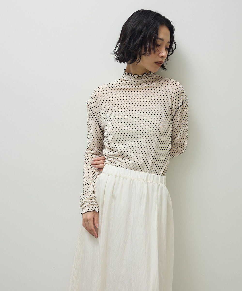 Green Parks ・ＡＮＤＳＥＡＲＣＨ　ドットチュールハイネック 